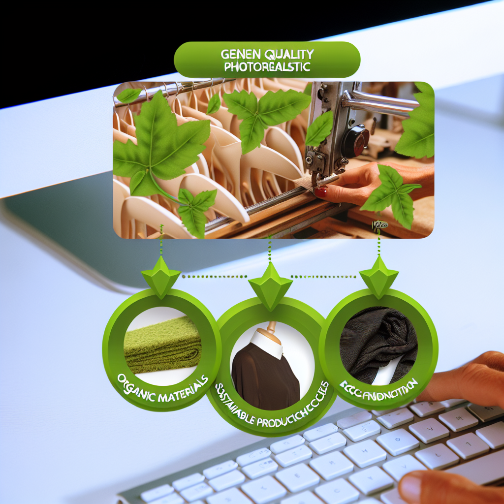 GENEN QUALITY PHOTOREALISTICOrganic MaterialsSustainable Product ChoicesEco-Friendly Function